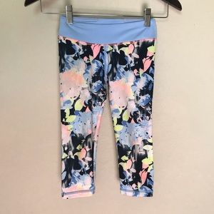 Gymboree little girl leggings 3/4 length size 5-6
